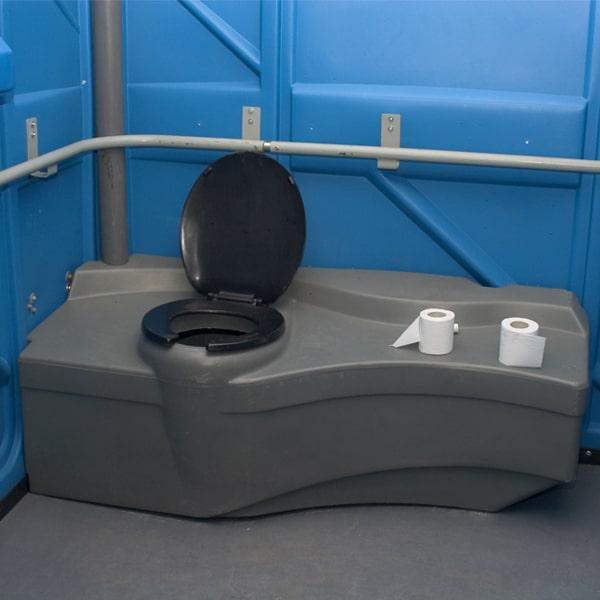 ada/handicap porta potties are designed to be easily transported and set up at various sites